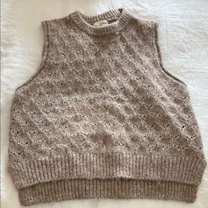 Cozy Knit Sleeveless Sweater Vest